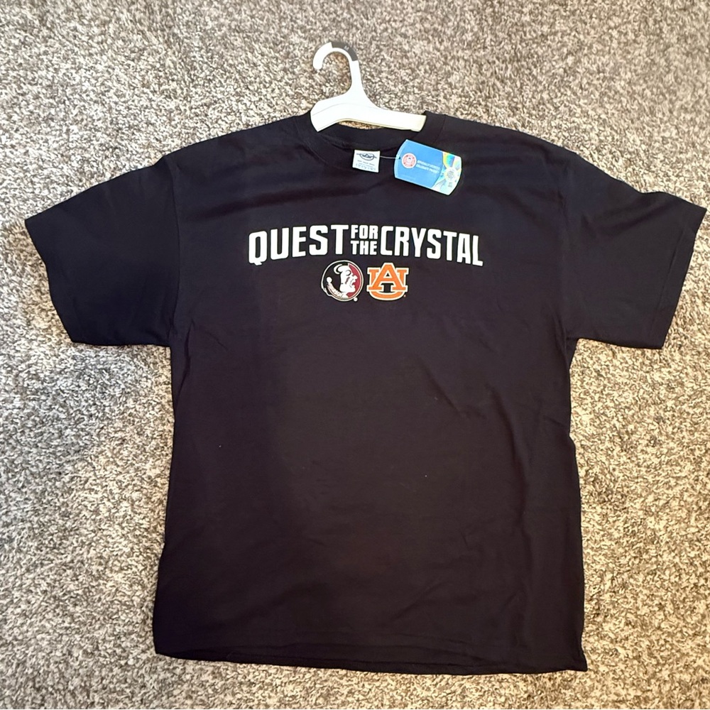 Auburn Florida State 2014 BCS Championship T-Shirt Adult L NWT